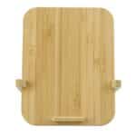 Bamboo 10W Wireless Charger with Phone Holder - 5