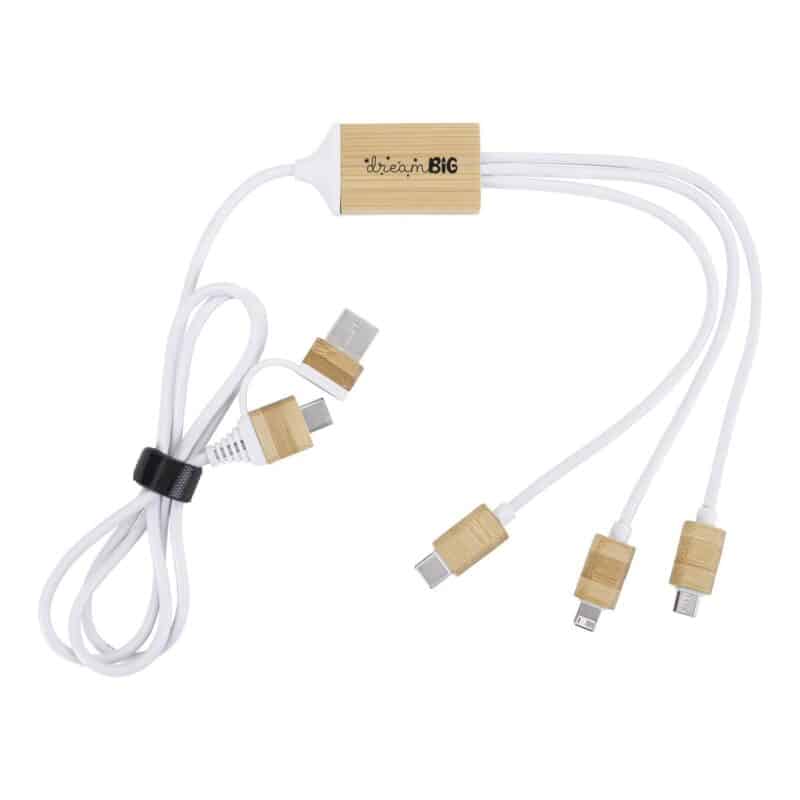 BambooTunes 5-in-1 Charging Cable - 1
