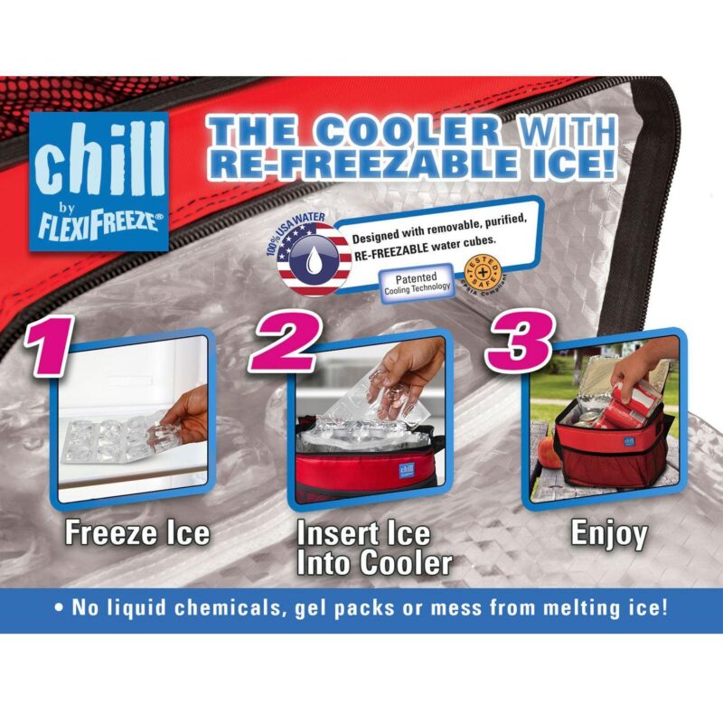 Chill by FlexiFreeze® 6-Can Cooler - 3