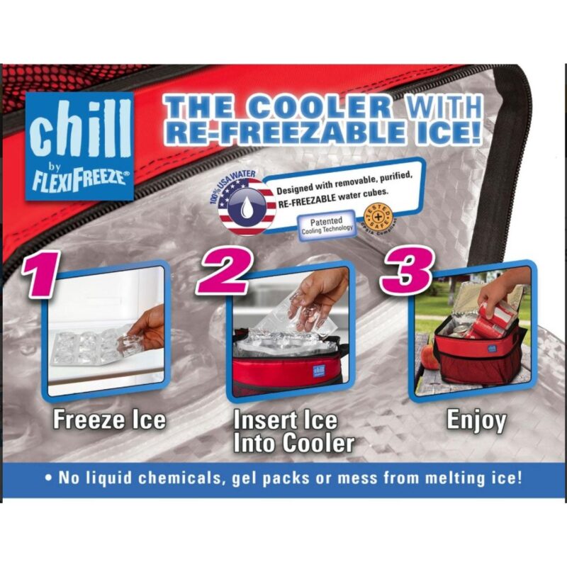 Chill by FlexiFreeze® 9-Can Cooler - 5