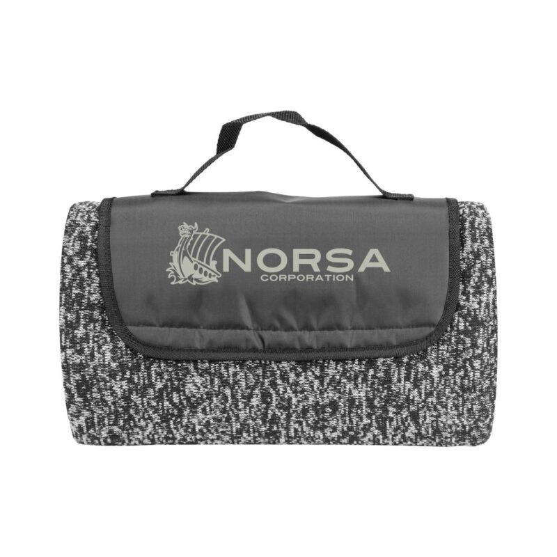 Heathered Fold Up Blanket - 1