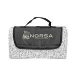 Heathered Fold Up Blanket - 2