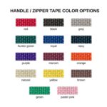 Made-to-Order Zippered Tote All-Over Print - 1