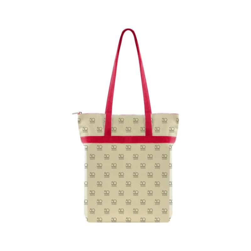 Made-to-Order Zippered Tote All-Over Print - 5