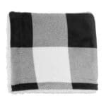 Microfiber Plaid Sherpa Blanket - 3