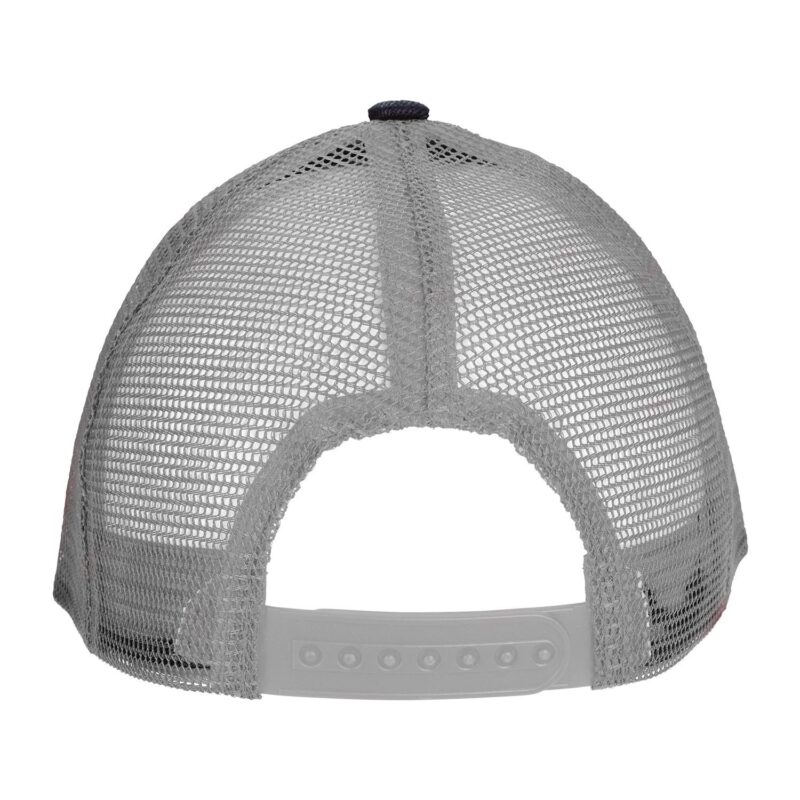 Mid-Profile Accent Mesh Snapback Cap - 1