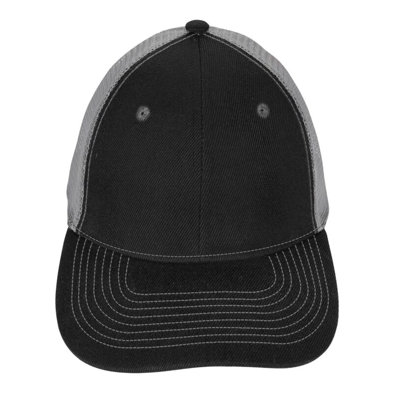 Mid-Profile Accent Mesh Snapback Cap - 5