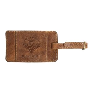 Andrew Philips® Leather Westbridge Leather Luggage Tag
