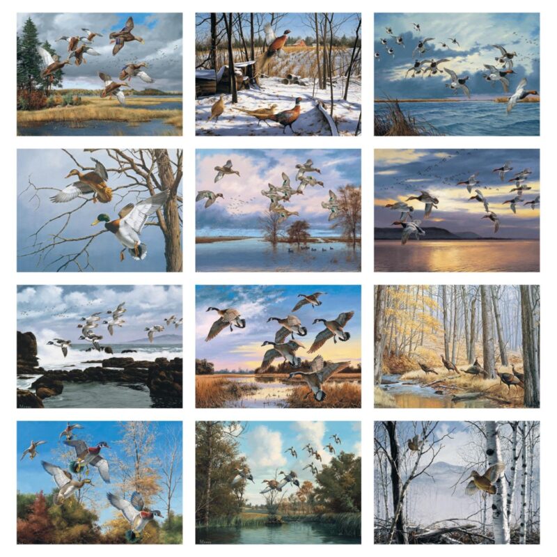 HotLine® Products Maass Wildfowl® Executive Calendar - 1