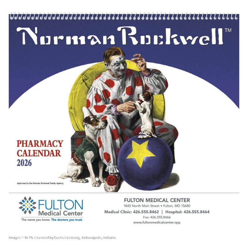 HotLine® Products Rockwell Pharmacy Special Markets Calendar - 1