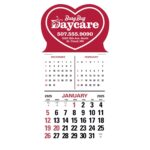 Triumph® Calendars Press-N-Stick 3-Month Vertical Calendar - 1