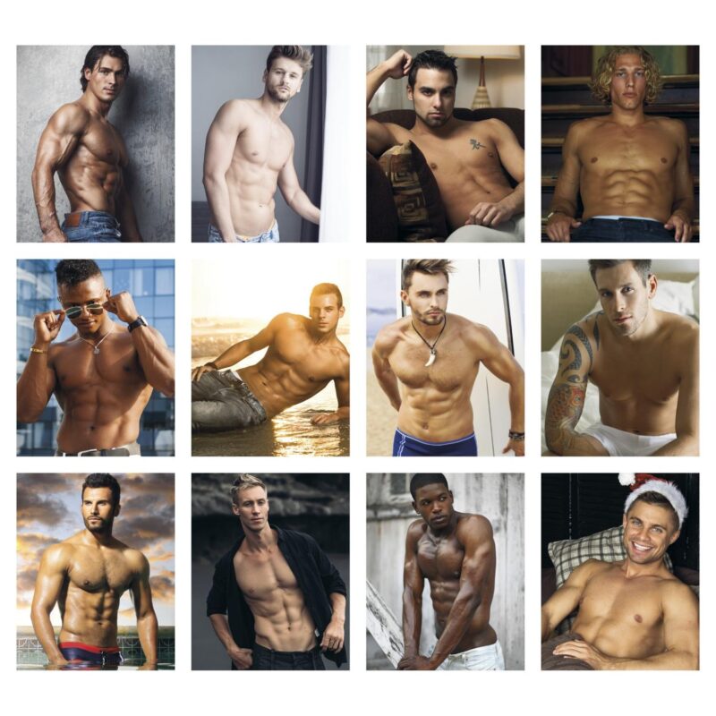 Triumph® Calendars Press-N-Stick Male Call Calendar - 1