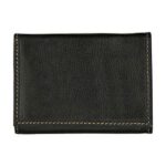 Andrew Philips® Leather Contrast Stitch Tri-Fold Wallet - 1