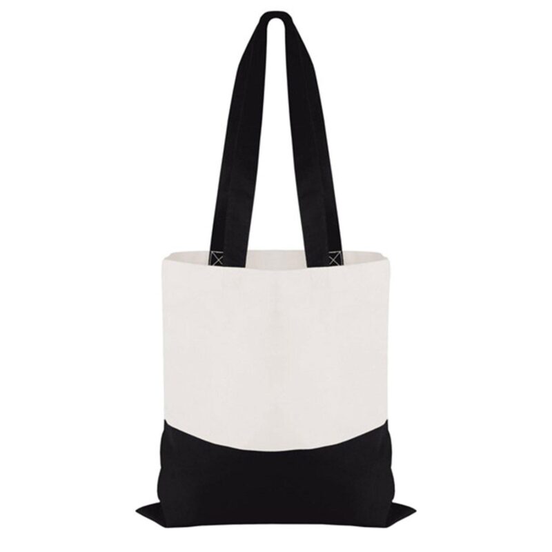 Good Value™ Cotton Colored Accent Flat Tote - 2