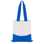Good Value™ Cotton Colored Accent Flat Tote - 3