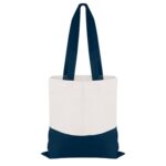 Good Value™ Cotton Colored Accent Flat Tote - 4
