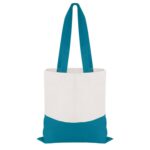 Good Value™ Cotton Colored Accent Flat Tote - 5