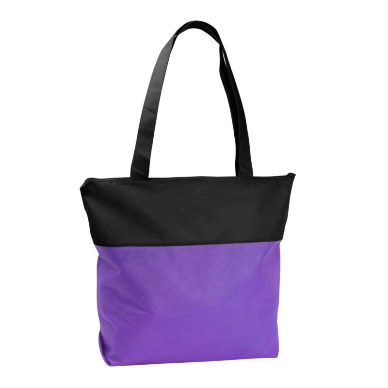 Good Value™ Poly Pro Two-Tone Zippered Tote - 1