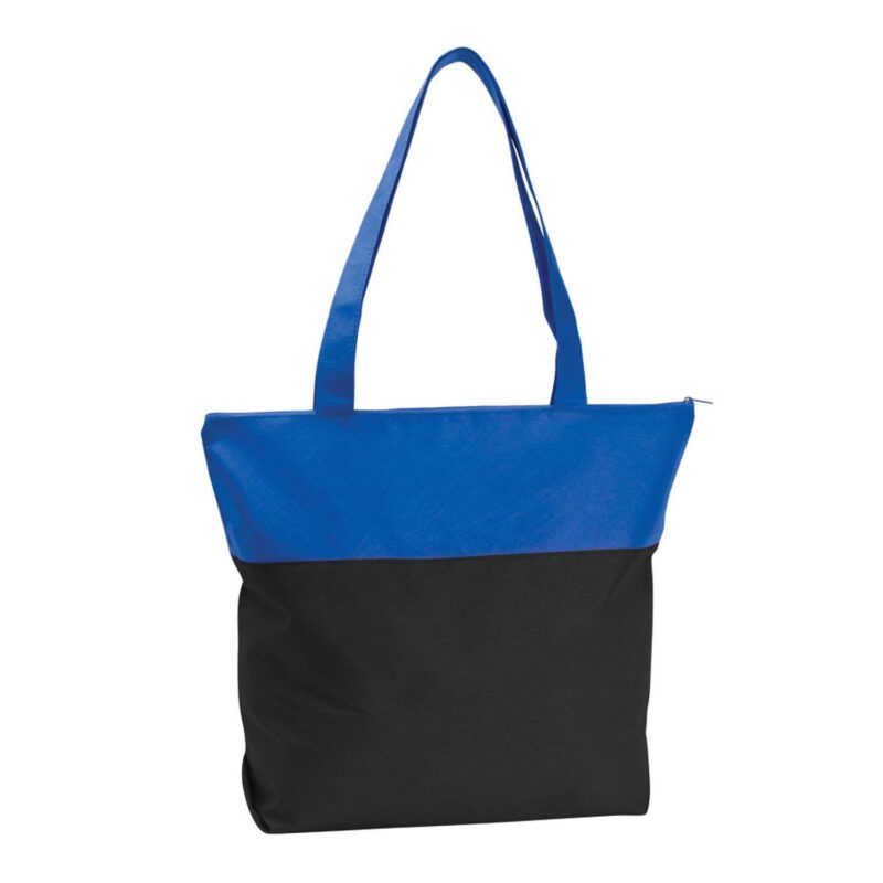 Good Value™ Poly Pro Two-Tone Zippered Tote - 4