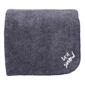 Color Accent Flannel Blanket