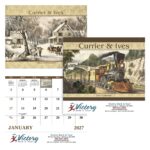 Good Value™ Currier & Ives - Stapled Calendar