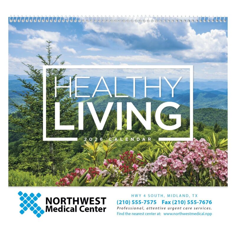 Good Value™ Healthy Living - Spiral Calendar - 2