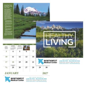 Good Value™ Healthy Living - Spiral Calendar