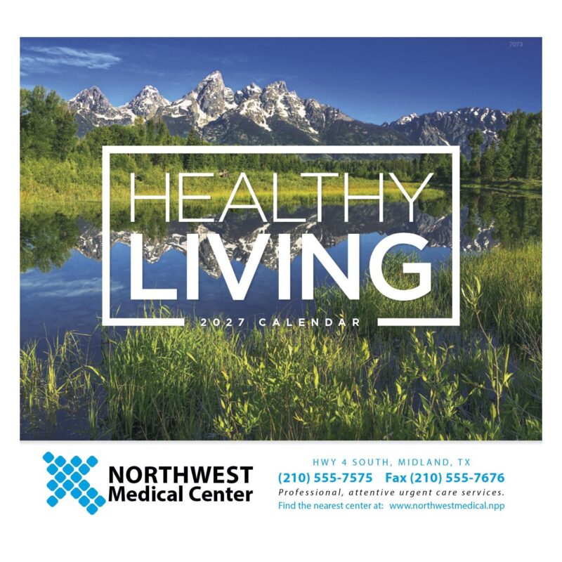 Good Value™ Healthy Living - Stapled Calendar - 5