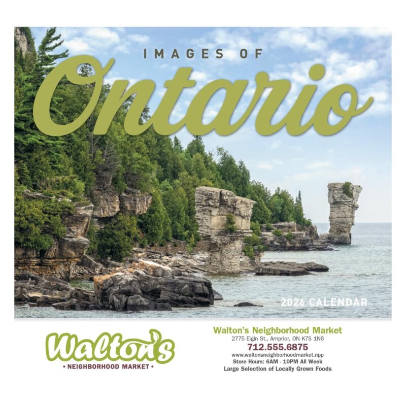 Good Value™ Images of Ontario - Stapled Calendar - 2