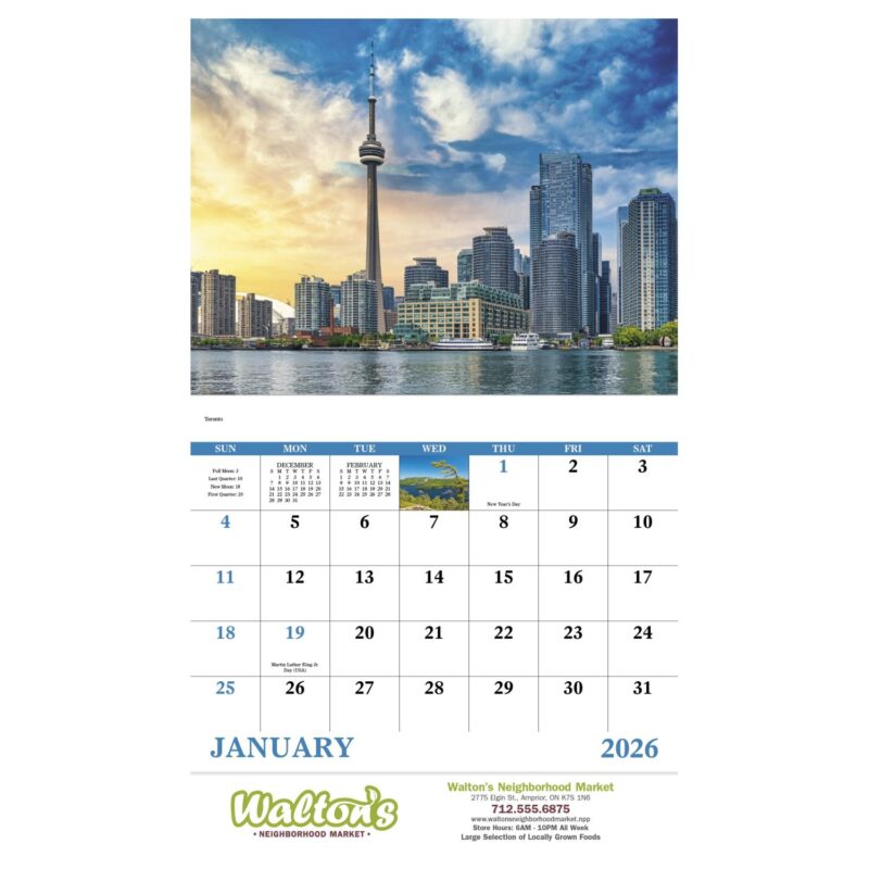 Good Value™ Images of Ontario - Stapled Calendar - 3