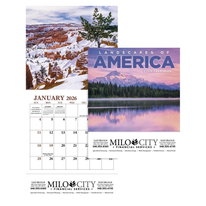Good Value™ Landscapes of America - Mini Calendar - 1