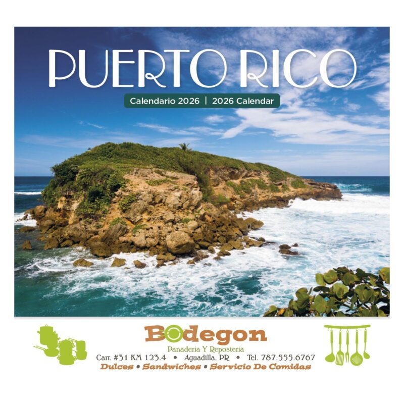 Good Value™ Puerto Rico - Stapled Calendar - 2
