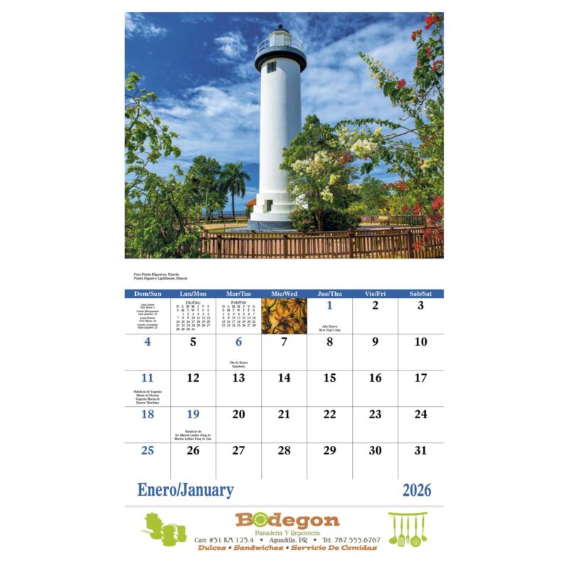 Good Value™ Puerto Rico - Stapled Calendar - 3