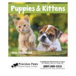 Good Value™ Puppies & Kittens - Mini Calendar - 2