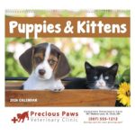 Good Value™ Puppies & Kittens - Spiral Calendar - 2