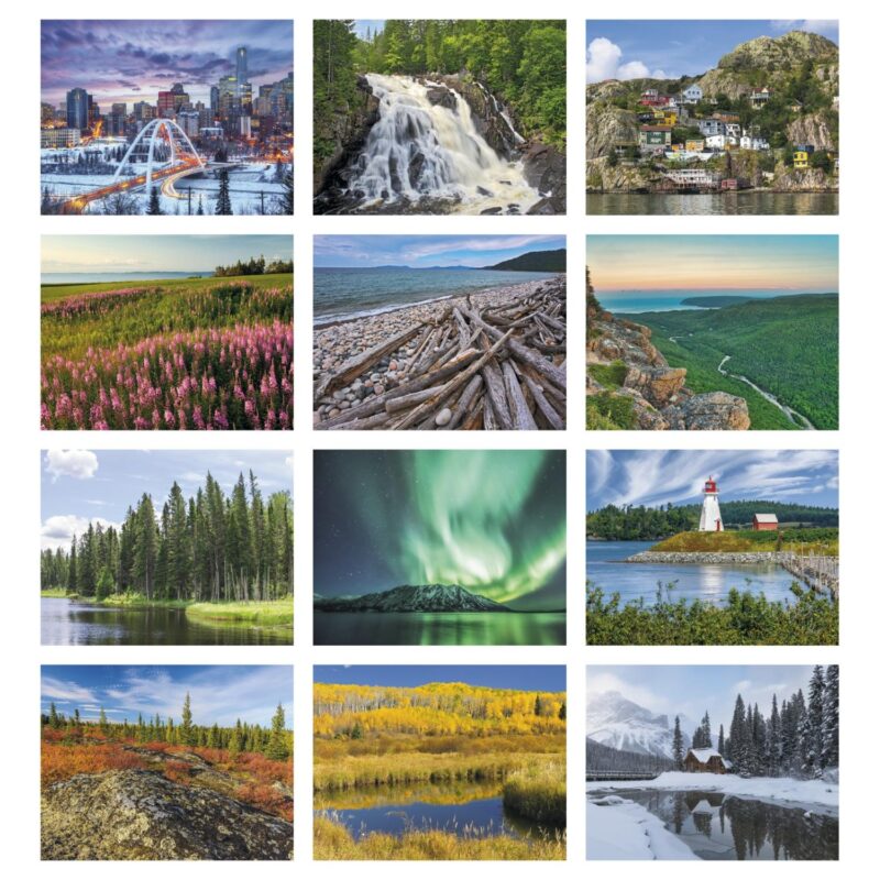 Good Value™ Scenic Canada - Stapled Calendar - 4