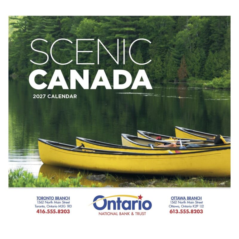 Good Value™ Scenic Canada - Stapled Calendar - 5