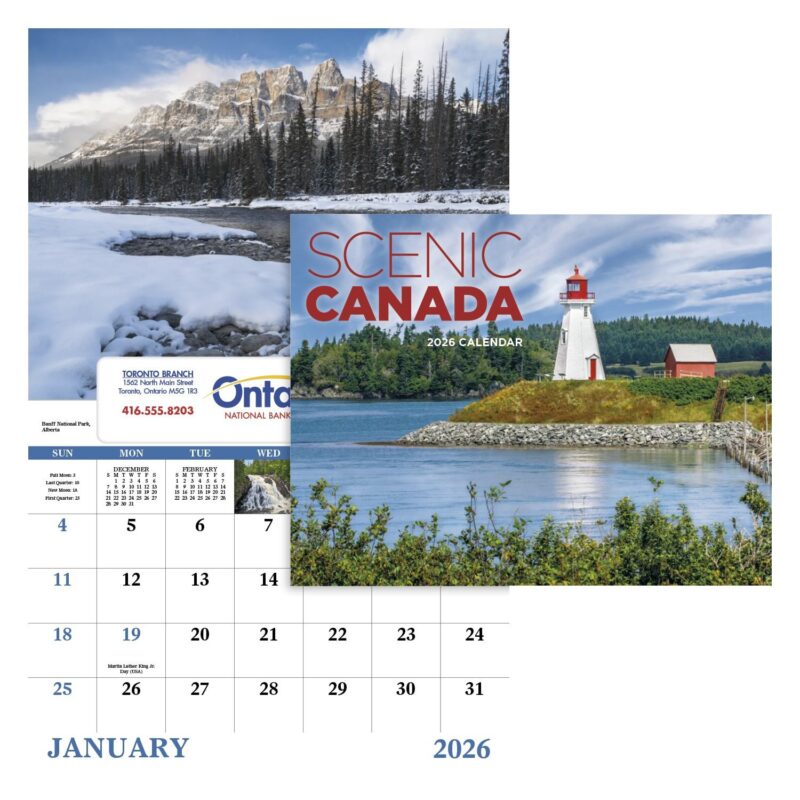 Good Value™ Scenic Canada - Window Calendar - 1