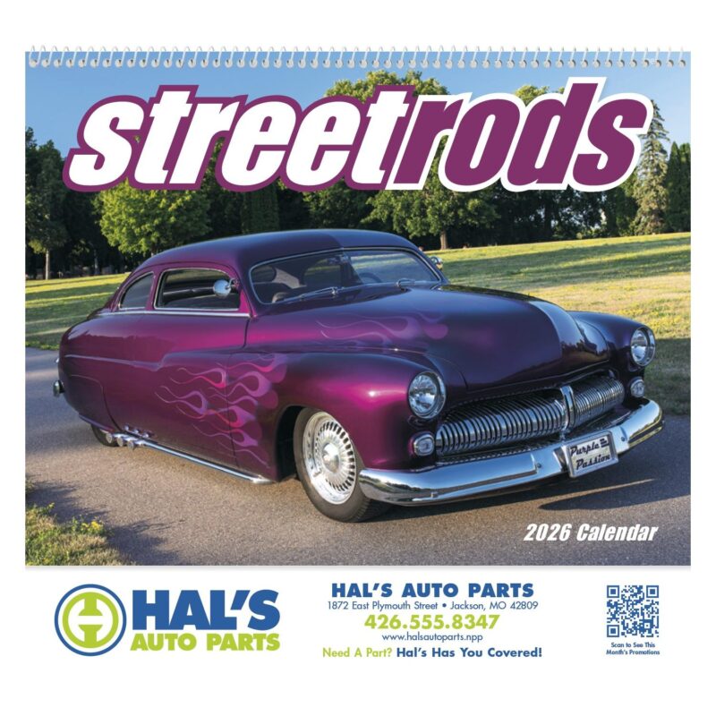 Good Value™ Street Rods - Spiral Calendar - 2