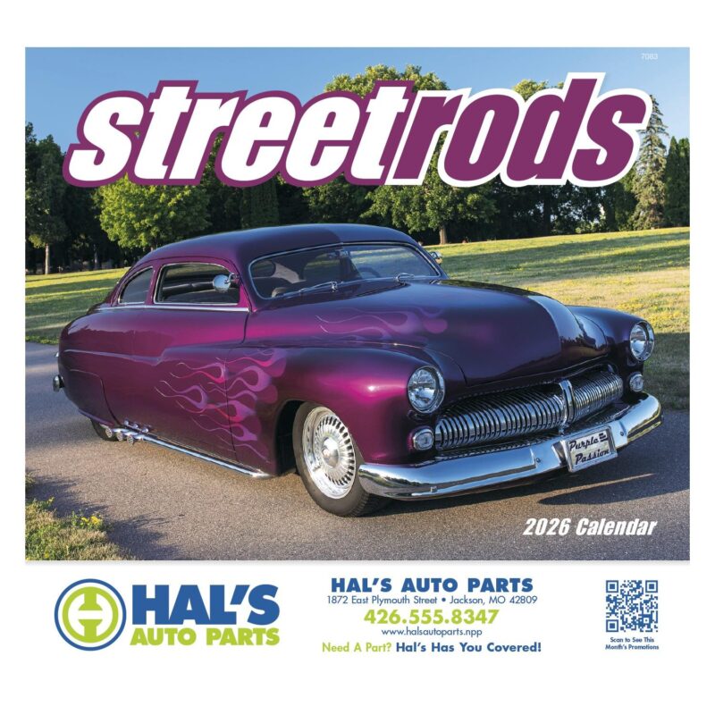 Good Value™ Street Rods - Stapled Calendar - 2