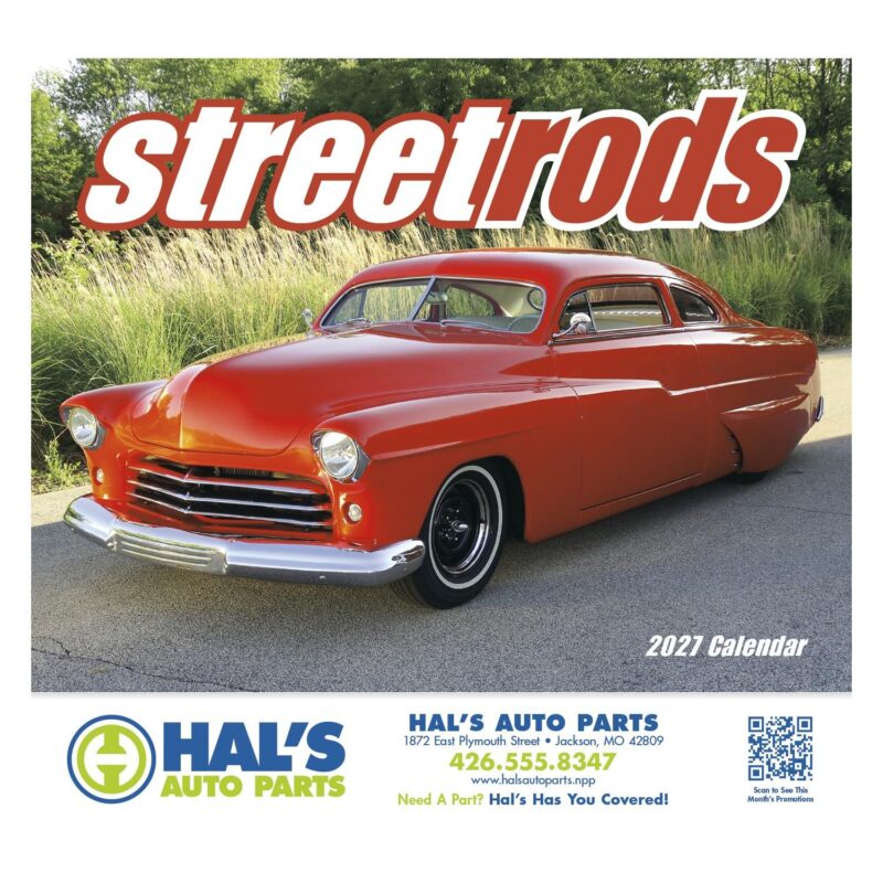 Good Value™ Street Rods - Stapled Calendar - 5