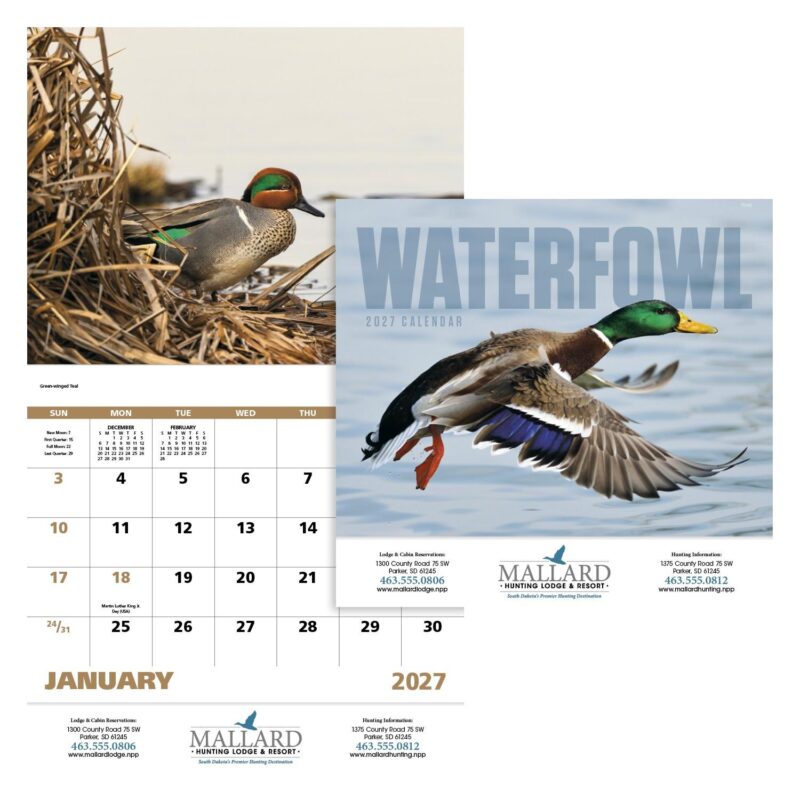 Good Value™ Waterfowl - Stapled Calendar
