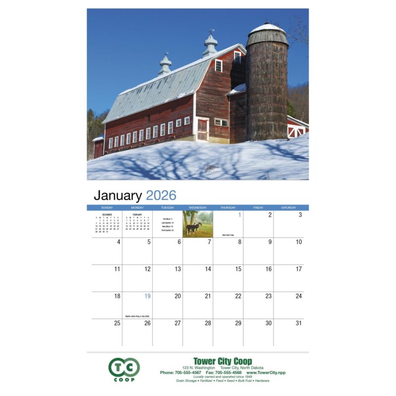 HotLine® Products America's Bounty Appointment Calendar - Stapled - 3