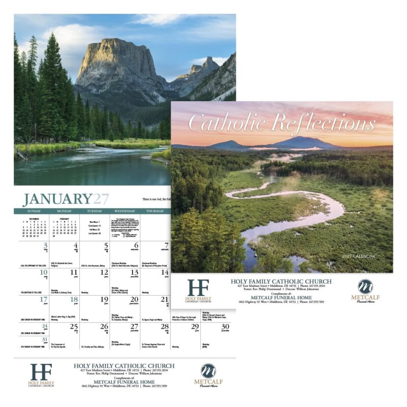 HotLine® Products Catholic Reflections Appointment Calendar - Stapled