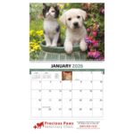 HotLine® Products Four Paws Appointment Calendar - Spiral - 3