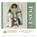 HotLine® Products Saturday Evening Post Appointment Calendar - Spiral - 2