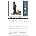 HotLine® Products Saturday Evening Post Appointment Calendar - Spiral - 3