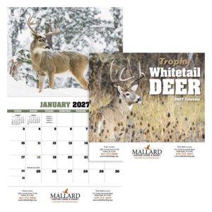 HotLine® Products Trophy Whitetail Deer Appointment Calendar - Stapled