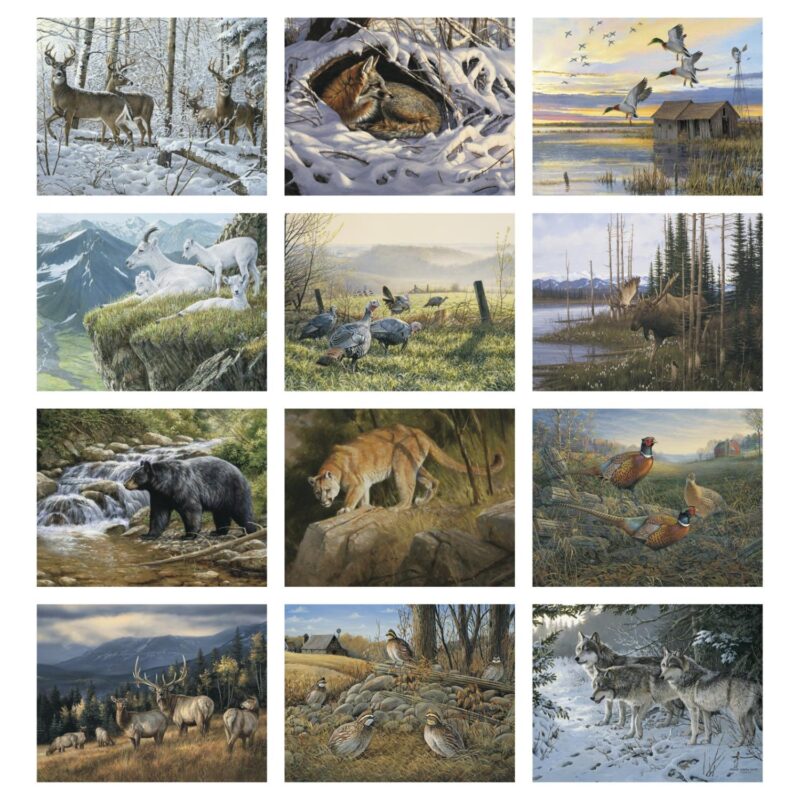 Triumph® Calendars Wildlife Art Calendar - 4