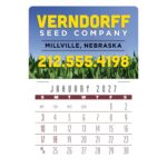 Triumph® Calendars Press-N-Stick Full-Color Header Contemporary Calendar - 2